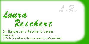 laura reichert business card